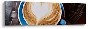 Obraz - Latte Art (170x50 cm)
