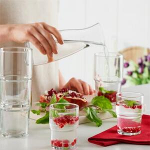 Komplet szklanek hartowanych PASABAHCE Hill 200ml (6 sztuk)