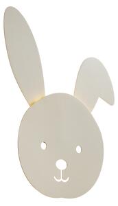 Dziecięca lampa ścienna beżowa z LED z 3-stopniową regulacją jasności - Benny the Bunny