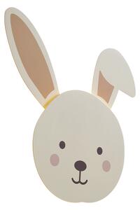 Dziecięca lampa ścienna beżowa ze szczegółami z LED z 3-stopniowym ściemnianiem - Benny the Bunny