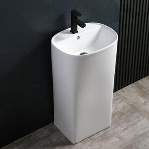 Umywalka nablatowa HYDROSAN CLARO-WH-490 Owalny Biały