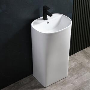 Umywalka nablatowa HYDROSAN CLARO-WH-490 Owalny Biały