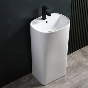 Umywalka nablatowa HYDROSAN CLARO-WH-490 Owalny Biały