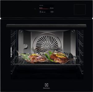 Piekarnik ELECTROLUX AI 800 MealAssist SteamPro LOA9S3XZ Elektryczny parowy Czarny A++