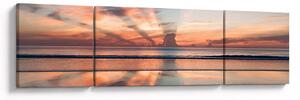 Obraz promieni słonecznych nad plażą Dayton (170x50 cm)