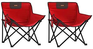 Krzesła kempingowe w kolorze czerwonym - Taranto