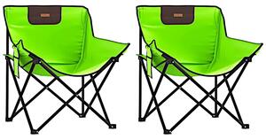 Krzesła kempingowe w kolorze zielonym - Taranto