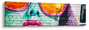 Obraz - Graffiti (170x50 cm)