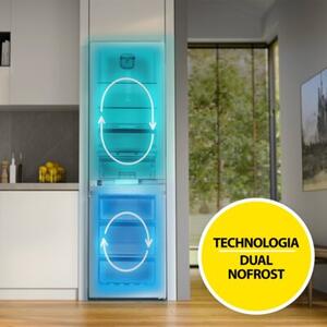 Lodówka WHIRLPOOL WHK 25364 W4E Dual NoFrost FreshLock 6. Zmysł 186.5cm Biała