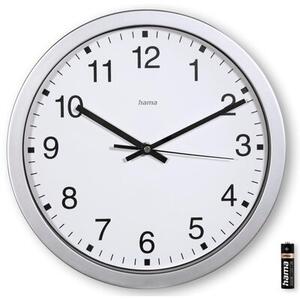 Zegar ścienny HAMA Mallorca 30 cm Srebrny