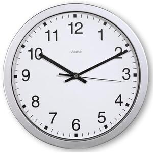 Zegar ścienny HAMA Mallorca 30 cm Srebrny