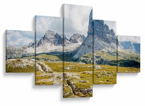 Obraz - Włoskie Dolomity (125x70 cm)