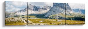 Obraz - Włoskie Dolomity (170x50 cm)