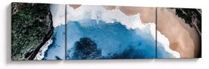 Obraz plaży Nusa Penida, Indonezja (170x50 cm)