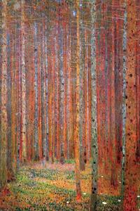 Plakat, Obraz Gustav Klimt - Las jod owy