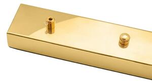 EMWOmeble Podsufitka prostokątna złota 44 cm x 5,5 cm
