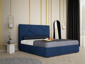 Łóżko tapicerowane z pojemnikiem CERVIA | Szybka dostawa