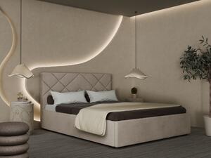 Łóżko tapicerowane z pojemnikiem Savio | Szybka dostawa