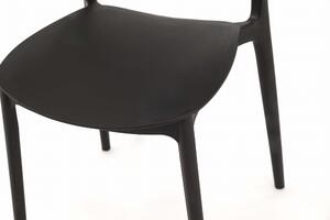 EMWOmeble Krzesło ogrodowe P-293 Czarne