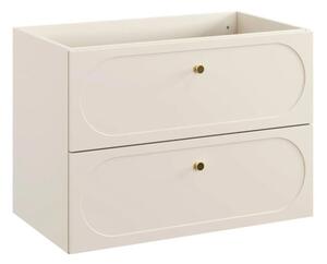 Szafka pod umywalkę DONNA SAND 2S 80cm beż piaskowy