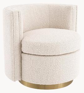 Fotel obrotowy Bouclé Amanda