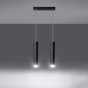 Lampa wisząca LAGOS 2 czarny Sollux Lighting
