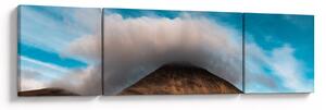 Obraz - Chmura nad szczytem (170x50 cm)
