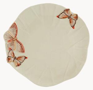 Komplet podstawek pod talerz z kamionki Cloudy Butterflies, 2 elem