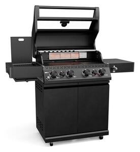 Grill ogrodowy gazowy KOLER Krone S1 Czarny 21.6 kW 73 x 46 cm