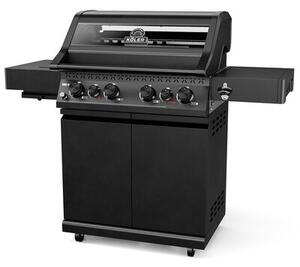 Grill ogrodowy gazowy KOLER Krone S1 Czarny 21.6 kW 73 x 46 cm