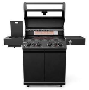 Grill ogrodowy gazowy KOLER Krone S1 Czarny 21.6 kW 73 x 46 cm