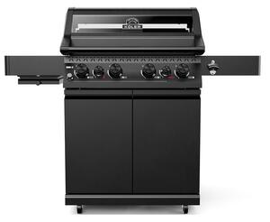 Grill ogrodowy gazowy KOLER Krone S1 Czarny 21.6 kW 73 x 46 cm
