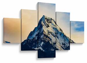 Obraz ośnieżonych gór, Nepal (125x70 cm)