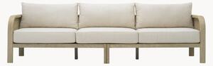 Sofa ogrodowa z drewna tekowego Julian (5-osobowa)