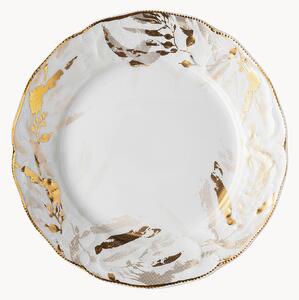 Talerz śniadaniowy z porcelany Heritage Midas