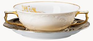 Filiżanka ze spodkiem z porcelany Heritage Midas