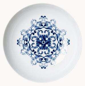 Komplet talerzy głębokich z porcelany True Blue, 6 elem