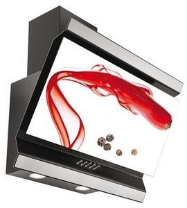 Okap VDB Deco Chilli 60 Czarno-srebrny 280m3/h 63dB klasa C