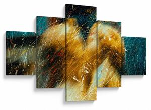 Obraz - Całujące się anioły (125x70 cm)