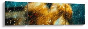 Obraz - Całujące się anioły (170x50 cm)