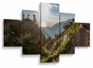 Obraz - Góra Olimp (125x70 cm)