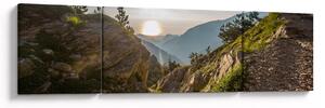 Obraz - Góra Olimp (170x50 cm)