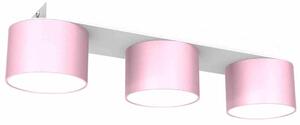 Lampa Sufitowa Dixie Pink/White 3Xgx53 Milagro
