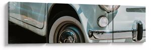 Obraz - Fiat retro samochód (170x50 cm)