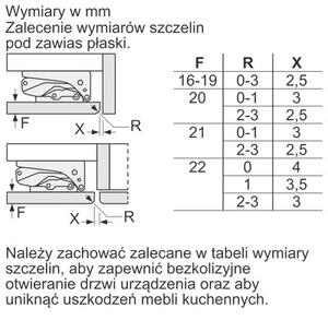 Lodówka BOSCH KUL22VFD0