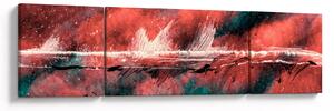 Obraz - Wybuch nafty (170x50 cm)