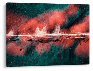 Obraz - Wybuch nafty (70x50 cm)