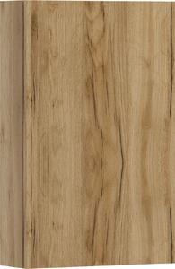 ADK Möbel – Wiszca szafka azienkowa – EVA 50 – 16,6 x 50 x 78 cm, db Craft Gold