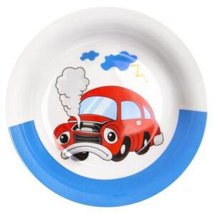 Zestaw śniadaniowy dziecięcy porcelanowy AUTO 3 el