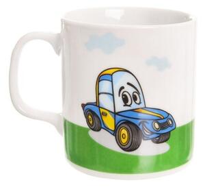 Zestaw śniadaniowy dziecięcy porcelanowy AUTO 3 el